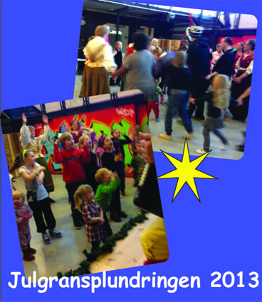 Julgransplundring 2013