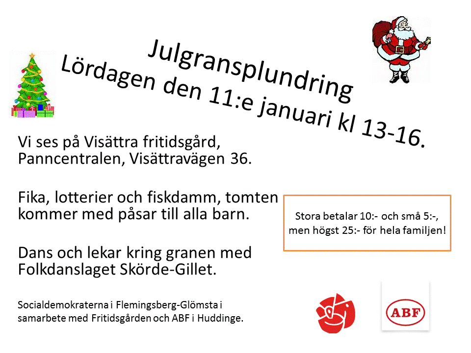 julgransplundring