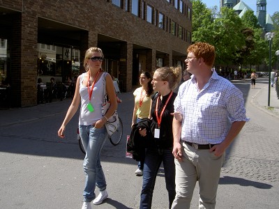 p� promenad i link�ping