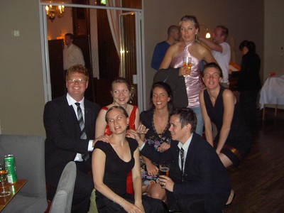 Delegationen �r redo f�r kongressfesten