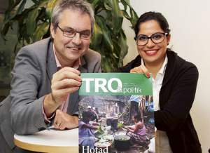 Nya namnet TRO O POLITK p� v�r tidning presentaras