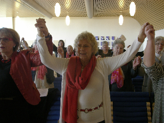 Maria sjunger 