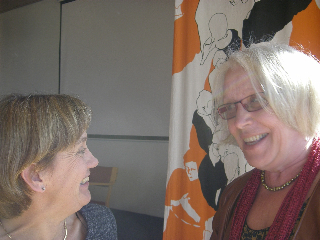 Lena Sommestad och Inger Nilsson