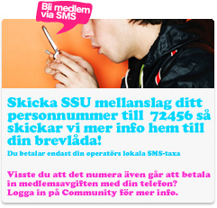 Bli medlem via SMS