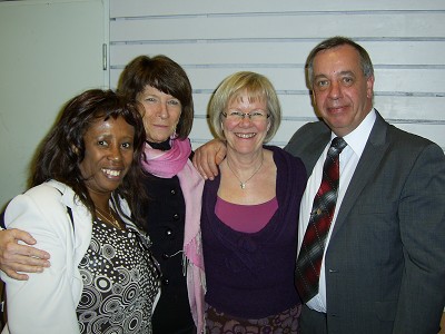 Jacinta, Kerstin, Wanja och Ingvar