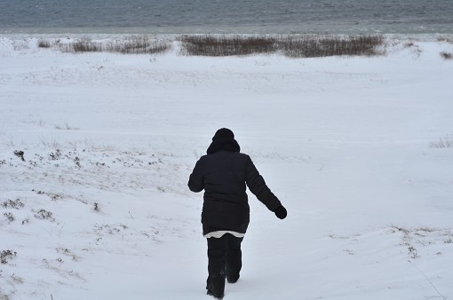 Annandagspromenad vi havet
