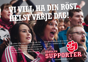 v�rva en supporter