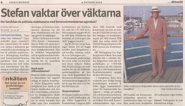 Stefan vaktar över väktarna 1