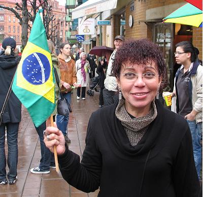 A bandeira do Brasil