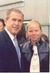 Lisa och Bush