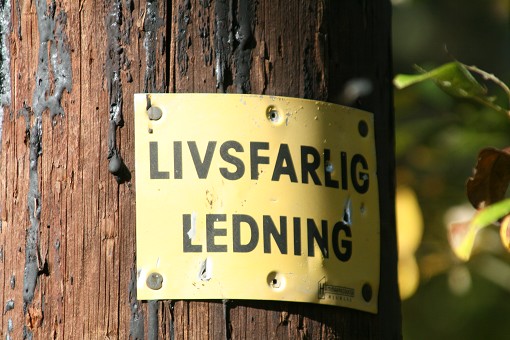Livsfarlig ledning