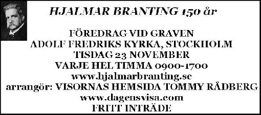 annons i DN 23 nov 2010