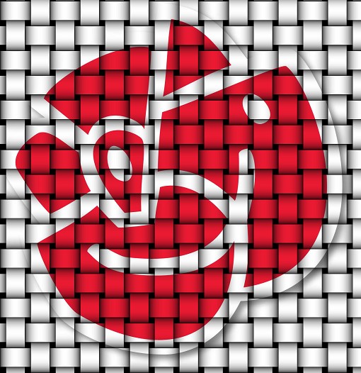 Rosen sammanfl�tad