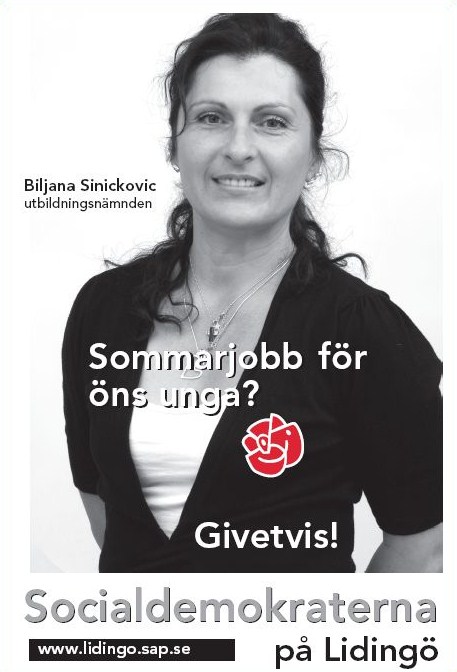 Biljana Sinickovic, utbildningsn�mnden