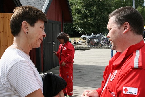 Ulla Persson i samtal under V�ster�s M�larveckor Festival
