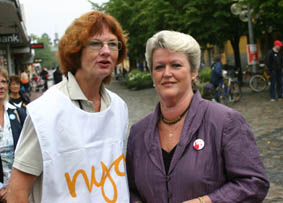Ann-Britt �sebol och Carin Runeson