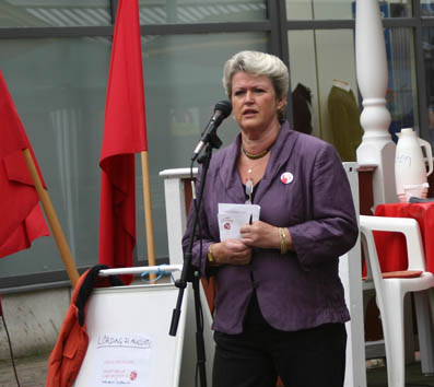 Carin Runeson i valdebatt