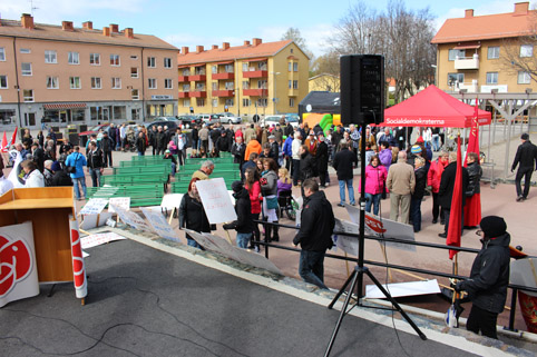 Torget i Smedjebacken 1;a maj 2014