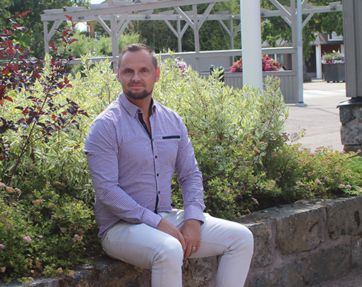 Jens Hellberg. Ordf i Smedjebackens S-frening
