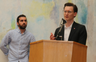 Payam Moula och Anton Lindgren