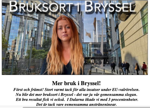 Sofie Eriksson Bryssel