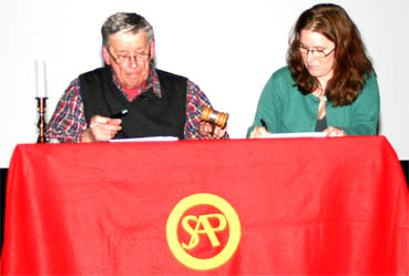 Bertil Andersson o Mi Abrahamsson mars 2007.